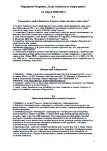 Regulamin Programu Rocznego Szkolenia dla Nauczycieli w edycji 2020 2021 pdf 212x300